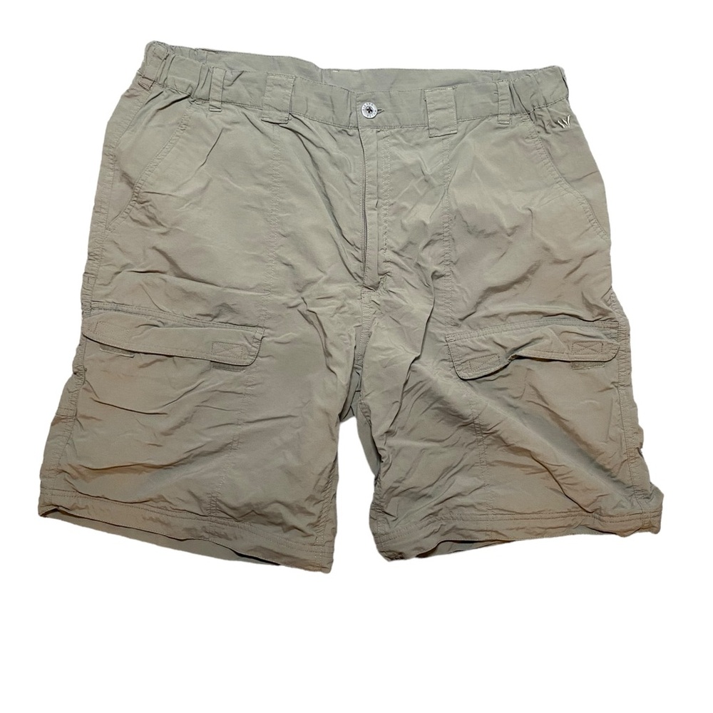 White Sierra Mens Cargo Shorts